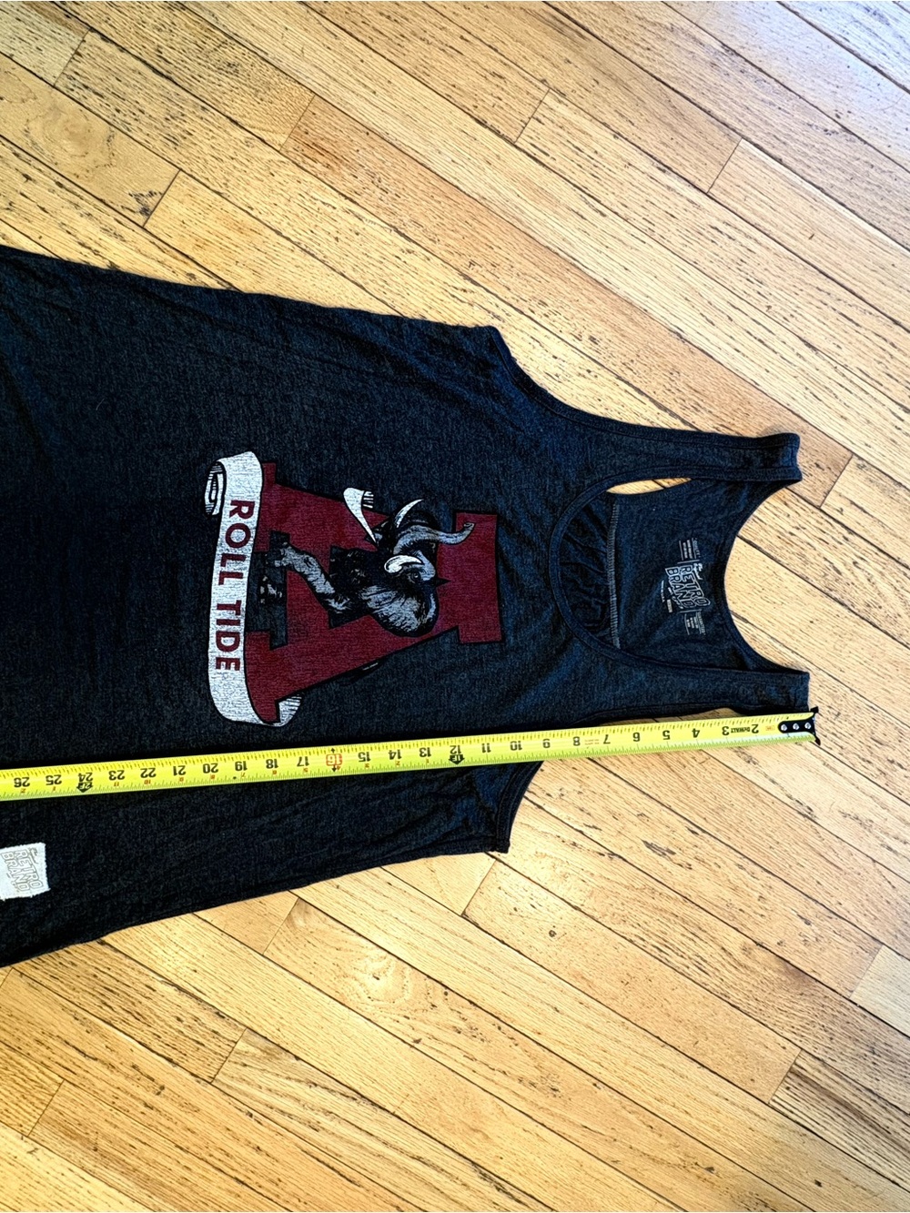 University of Alabama  Gray Tank with ‘roll tide’ - Picture 7 of 7